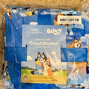 New in bag- Little Sleepies Bluey Cloud Sleepytime Blanket